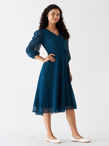 Image of AASK Women Fancy Plain & Solid Designer Dress for Women