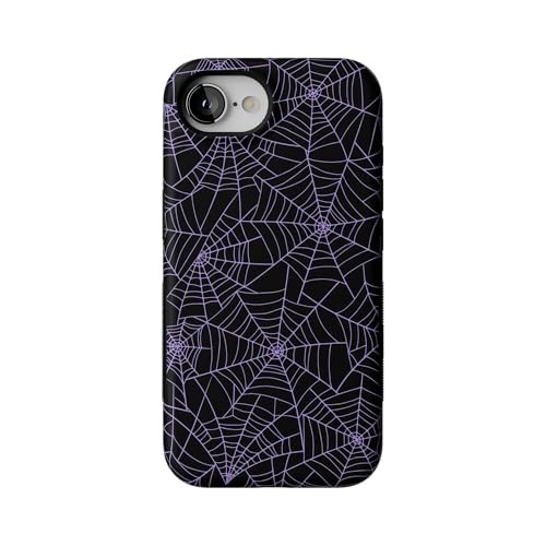 Casely iPhone 17e Case | Midnight Web | Spider Web | Bold Protective Design | Compatible with MagSafe