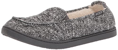 Image of Roxy Womens Minnow Faux Fur Slip on Sneaker ShoeSneaker