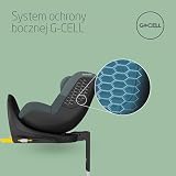 Maxi-Cosi Mica 360 S, Fotelik samochodowy obrotowy 360, 3 miesiące–4 lata (61–105 cm), Obracanie FlexiSpin, 5 pozycji odchylenia, Ochrony G-CELL, Zaczepy na pasy uprzęży Easy-in, Tonal Graphite
