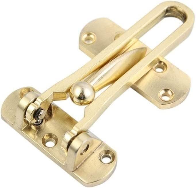 Slide Latch,Gate Bolt Lock,Bolt Sliding Door Lock, 1Pc Zinc Alloy Door Bolt Sliding Lock Bolt Anti-Theft Lock Hotel Office Security Chain Gate Cabinet Latches Decorative Hardware (Color :(D)