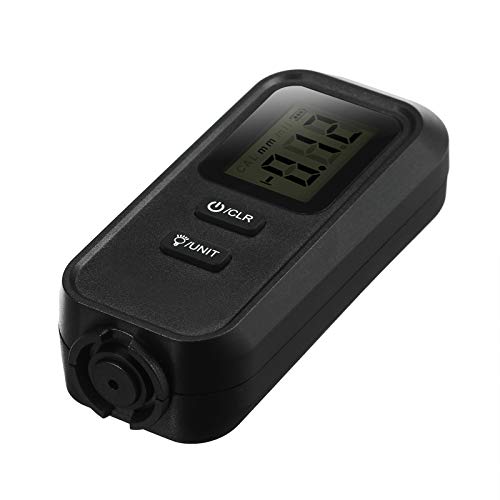 Teste de Espessura de Tinta Medidor Staright Medidor de Espessura de Revestimento Automotivo Medidor