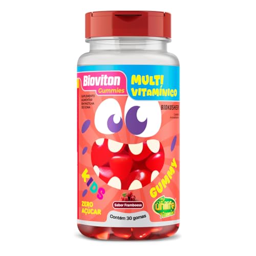 Gummy Kids Multivitamínico Unilife 30 gomas Framboesa