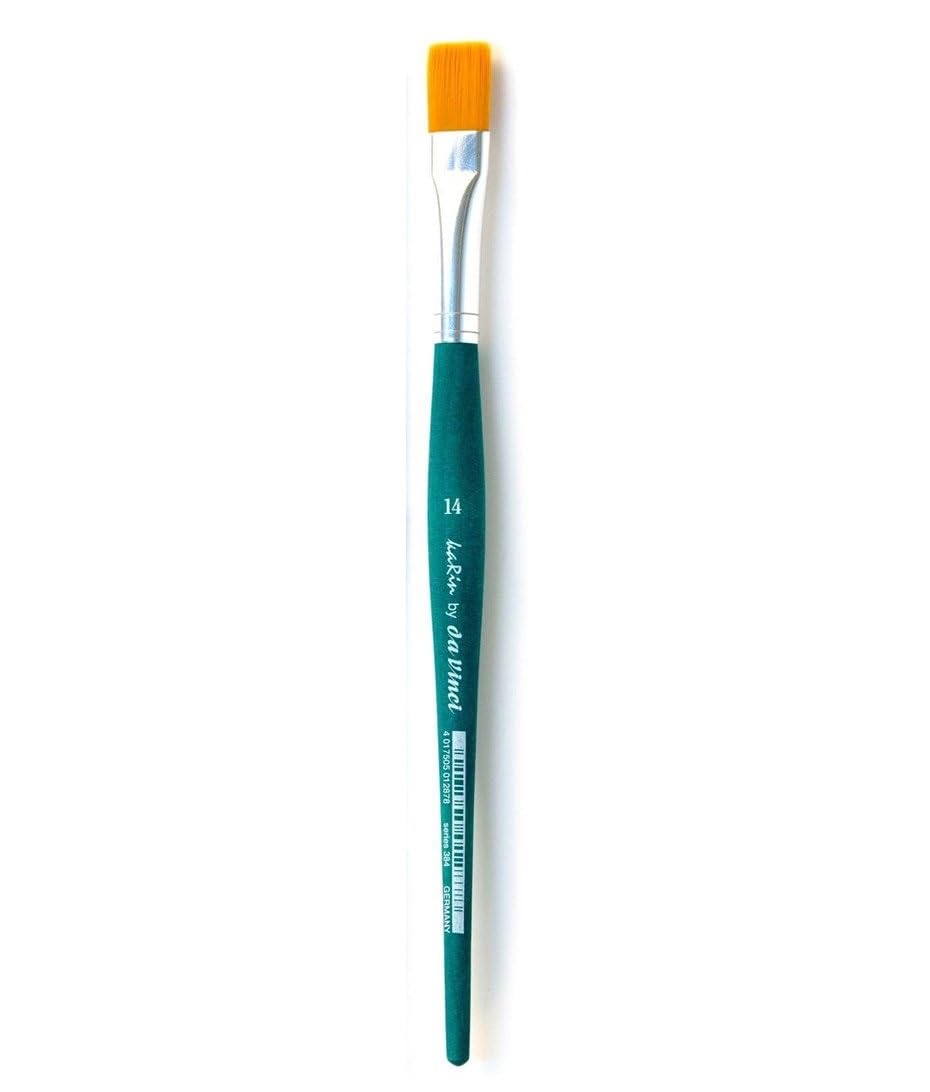 Karin By Da Vinci Sentetik Düz Fırçası Seri 384T5 No:14