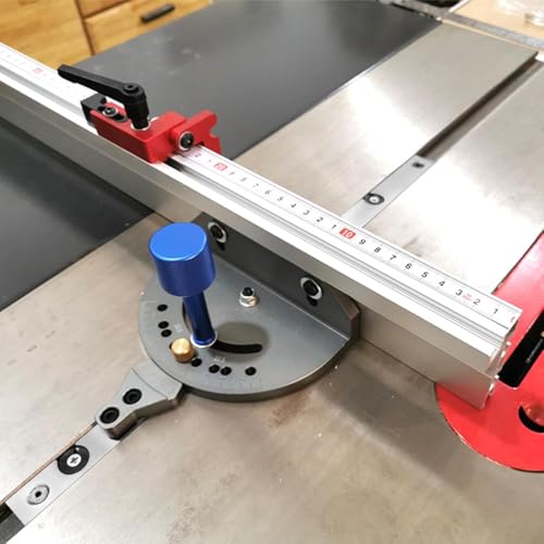 Gehrungsstange Schieber, Tischkreissäge Schlitz Gehrungsschiene Table Saw Miter Bar Aluminiumlegierung, T Nut Tischsäge Gauge Rod für Router Gehrung Zimmermann DIY Holzbearbeitungswerkzeuge (300mm)