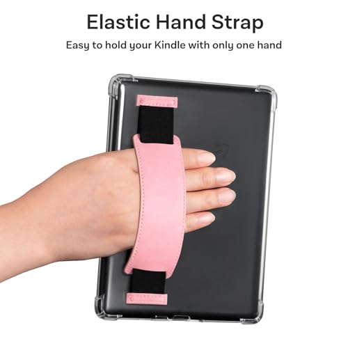 Image of iDLEHANDS 7 inch Clear Case,not for iPad(A260722) | Ultra Slim Lightweight Soft Transparent TPU Cover, Built-in Hand Strap