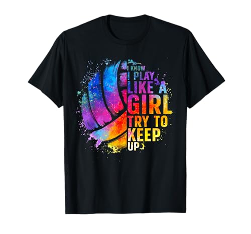 Volleyball For Teen Girls Women College Volleyball Lovers T-Shirt