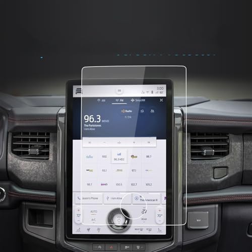 Film protecteur pour Ford Expedition 2022 en verre HD anti-rayures et anti-traces de doigts
