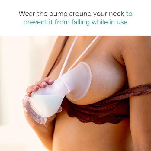 Munchkin Manual Breast Pump for Breastmilk, Food Grade Silicone, BPA Free, 4 Ounce - Portable Breastfeeding Essential for Expressing Milk at Home, Work, and On The Go, Clear/Pink - image 4