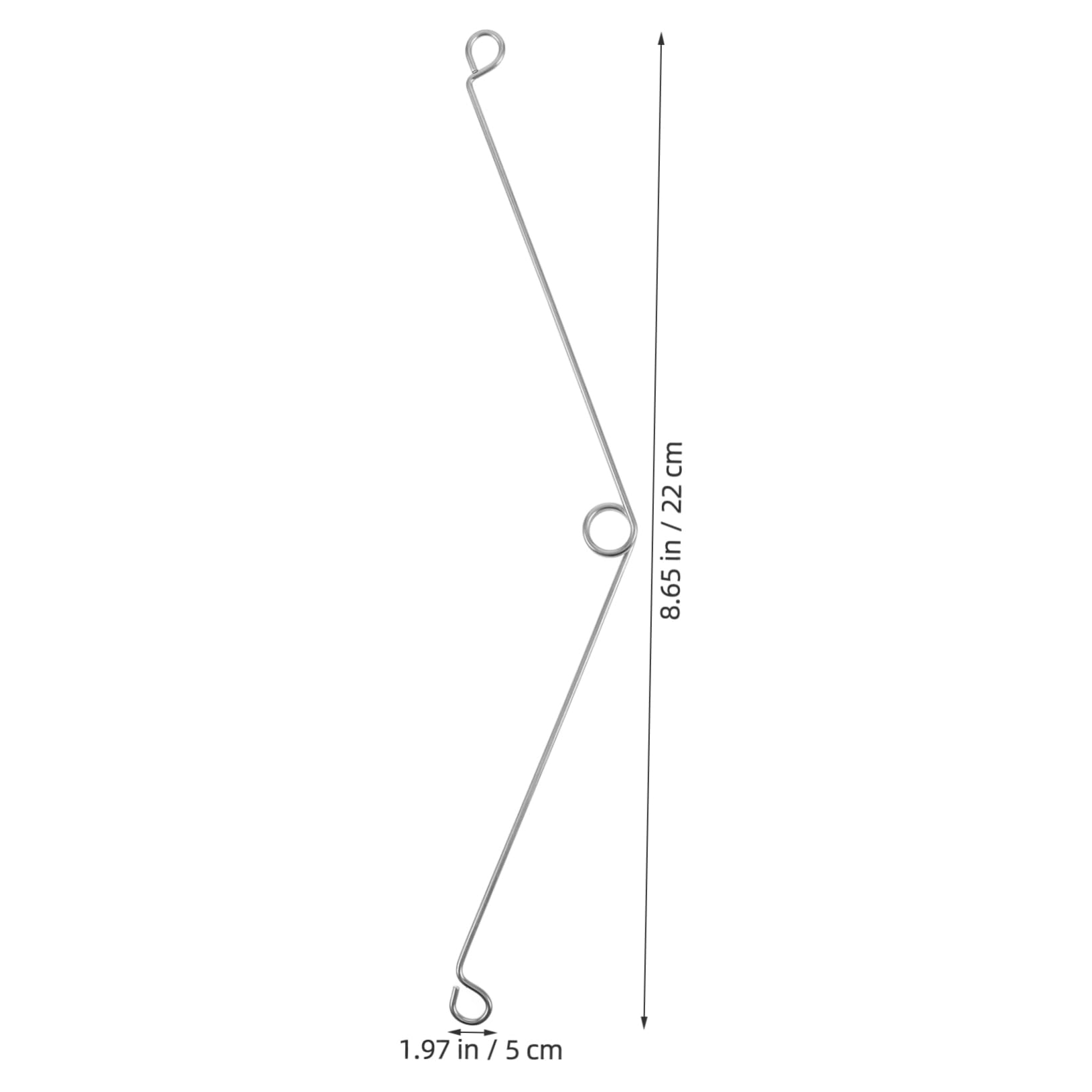 ULDIGI 20pcs Spring Clip Torsional Spring Recessed Lighting Accessories Recessed Light Covers Trims Recessed Light Trims Compression Spring Recessed Lighting Springs Clips Silver Iron