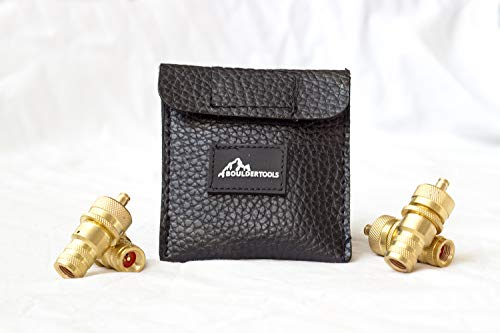 Boulder Tools Tire Deflators and 80 PSI Tire Pressure Gauge - Adjustable, Automatic for car, Truck, Motorcycle