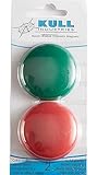 Kull Industries Red & Green Button Magnets, Room Status Indicator Magnets for Hospitals, Exam Rooms, Schools, Durable, High Visibility, Easy Use, Reliable Room Status Solution, 2pcs Pack
