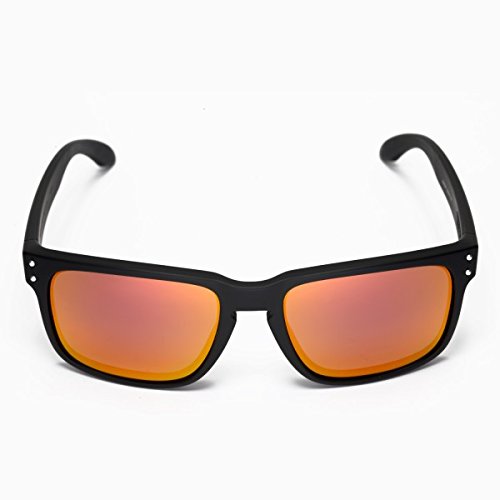 Verres De Remplacement Polarisés Iridium Noir Pour Oakley Holbrook - Neufs - Protection UV 100%