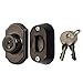 Ideal Security Inc. SK703ORB Oil Rubbed Bronze Storm Door Keyed Deadbolt Set