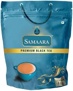 Jivraj Samaara Premium Loose Tea Powder, 5 Kg | Premium Leaf Tea (Strong Aroma)