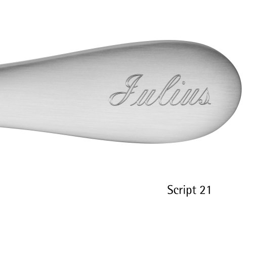 WMF Steakbesteck 12-teilig, mit Namengravur, Steakgabel Steakmesser für 6 Personen, Cromargan Edelstahl poliert, in… - Image 7