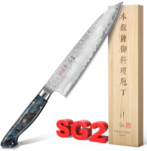KAWAHIRO SG2 Powder Steel Gyuto