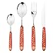 THUN ® - Set 24 Posate - Linea Dolce Natale - in Acciaio Inox