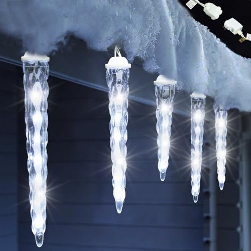 Meteor Shower Christmas Lights for Outside 61 LED 10.5 ft