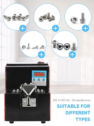 Machine de comptage de vis M1.0 à M5.0 avec affichage numérique précis - 8