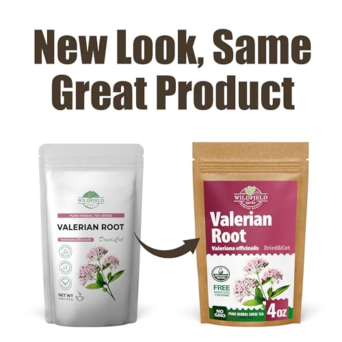 Image of 4 oz. Valerian Root Herb Tea (Valeriana Officinalis) - 113g Dried Valerian Root Herbal Tea Raiz de Valeriana