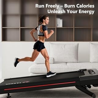 Yesoul Walking Pad Treadmill with 10% Auto Incline, Under Desk Treadmill for Home Walking, Hiking & Running, 300lbs Capacity, Smart App Scenic Routes & Live Classes, Remote & LED Display