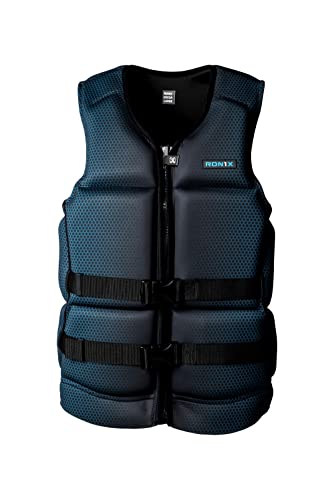 Ronix One - Capella 3.0 - CGA Life Vest Black/Azure Blue Honeycomb - 3XL
