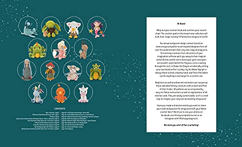 Unicorns, Dragons And More Fantasy Amigurumi: Bring 14 Magical Characters To Life! (1) #TOP1