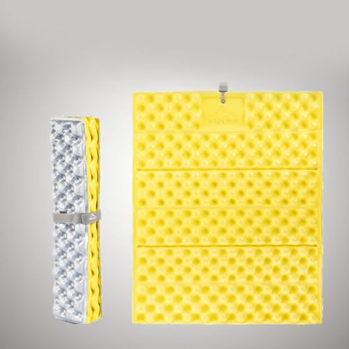 Coussin de siège de camping pliant en mousse isolante pour randonnée