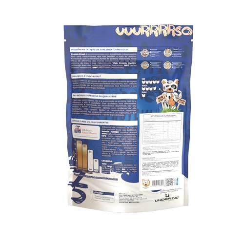 Whey Protein Crush 900g - Sabor Swiss Caramel Macchiato(Caramelo) - Under Labz