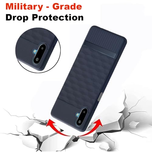 Image of Shockproof Case for Samsung Galaxy F06 5G / M06 5G | Full Camera Protection | TPU Flexible Back Cover for Samsung Galaxy F06 5G / M06 5G (Steel Blue)
