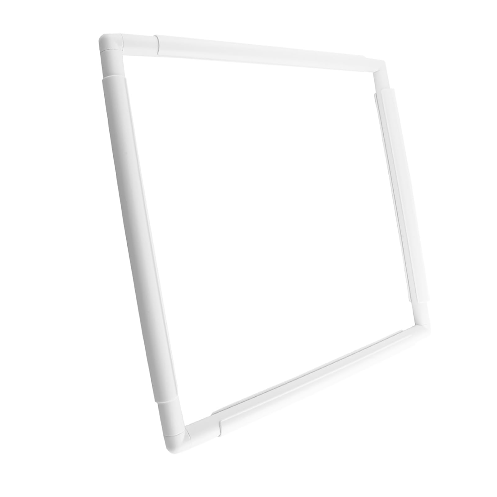 Cadre De Broderie Plastique Rectangle 27.9x27.9cm - Idéal Point De Croix Et Artisanat