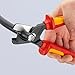 KNIPEX Tools 95 18 225 US StepCut® XL Cable Shears-1000V Insulated, 9