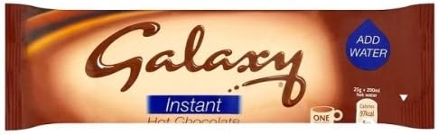 Galaxy Instant Hot Chocolate Drink 10 x 25g Sachets