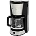 Produktbild Russell Hobbs Kaffeemaschine (Filterkaffeemaschine, 1,25l Glaskanne, 10 Tassen, 40 min. Warmhaltefunktion, Tropf-Stopp, gebürsteter Edelstahl, Brew-Now Funktion, blaue Beleuchtung) Heaton 27400-56