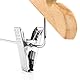 Hangerworld 12 Holz Kinderkleiderbügel 30cm Naturfarben Kinder Kleiderbügel mit Clips