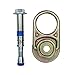Malta Dynamics Swivel Anchor Point (10K) With Concrete Anchor, OSHA/ANSI Compliant