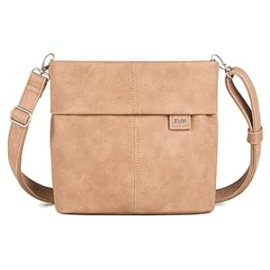 zwei Mademoiselle M8 schoudertas 25 cm korrel