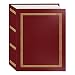 Pioneer Photo Albums A4-100 Burgundy Red Photo Album, 100 Pockets 4"x6",