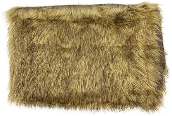 Faux Fur Fabric (Beige Fox)