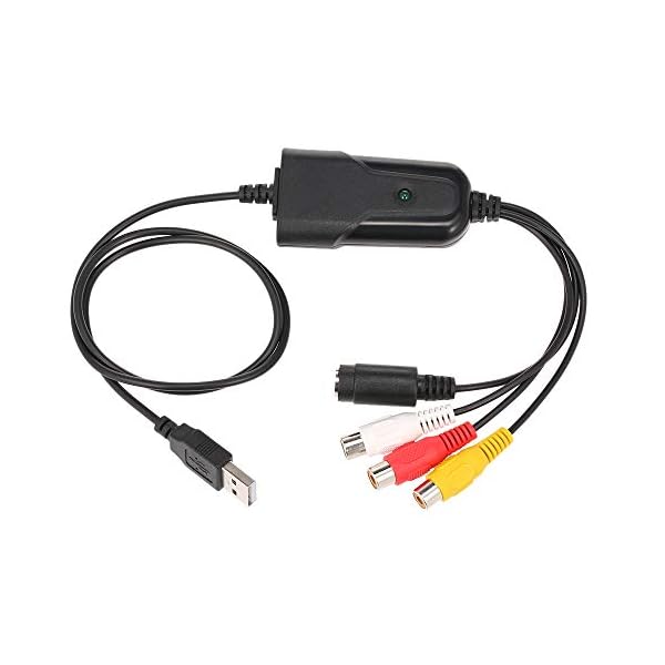 Docooler USB2.0 Audio Video Capture Karte Konverter Adapter Digitalisieren Tragbares Plug & Play für PC