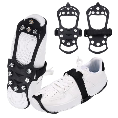 Crampons à glace pour marche et escalade en taille L unisexe