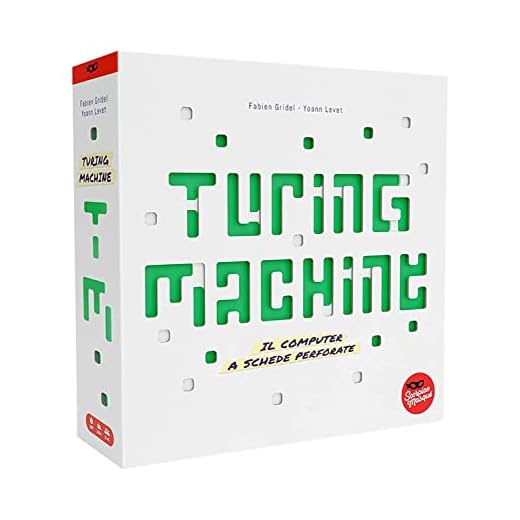 Asmodee - Turing Machine, Gioco da tavolo, 1-4 Giocatori, 14+ anni, Edizione in Italiano
