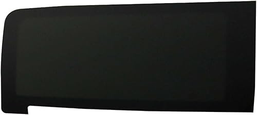 OMAC Vidrio de ventana trasera derecha para Mercedes Sprinter 2007-2009, puerta corredera L2 color negro, privacidad Reemplazo de ventana de