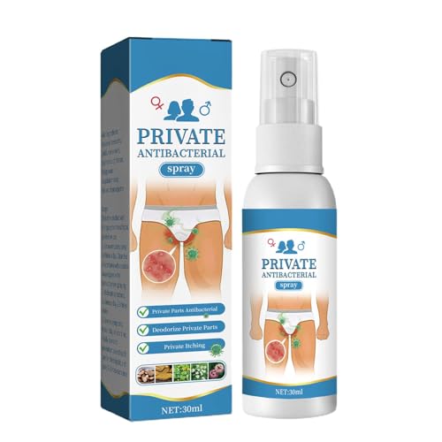 Anti-Juckreiz-Spray | Privates Outdoor-Juckreiz-Spray auf natürlicher Kräuterbasis 1,06 Unzen, sofortige Kühlung und Beruhigend | Private Pflege für Erwachsene zur Linderung von Trockenheit und