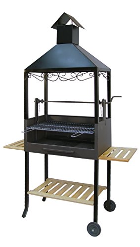 Imex El Zorro 71500 - Barbacoa Chimenea C/Parrilla Cincada 73X40X206 Cms.