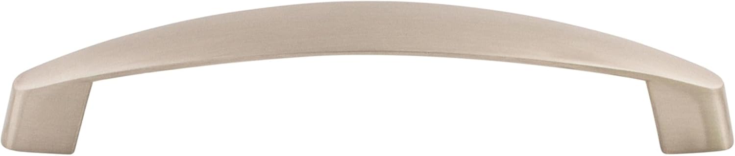 Top Knobs M1140 Nouveau III Collection 5-1/16" Boro Pull, Brushed Satin Nickel