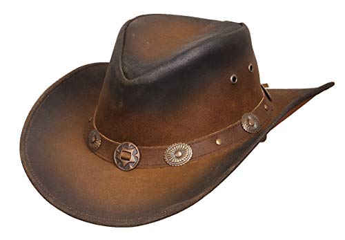 Tombstone Cappello in Pelle Cappello da Uomo