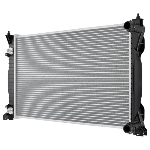 Image of BDFHYK 2556 Aluminum Radiator for Audi A4, A4 Quattro 2003-2008, 16mm Core