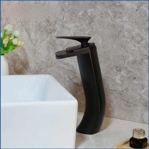 Mitigeur d'eau chaude et froide pour robinets d'évier noirs